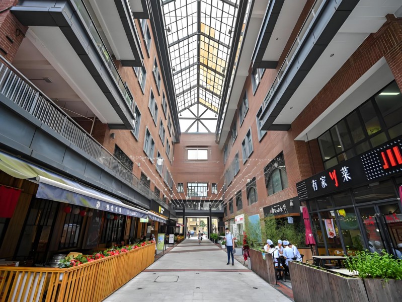 宏慧盟智园：24小时独立空调外立面