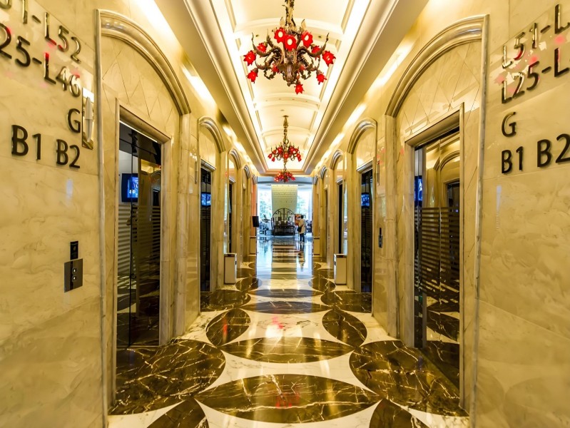 中港汇·黄浦(原长城金融大厦)电梯厅