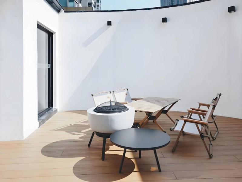 蔚然·新天地：24小时独立空调露台