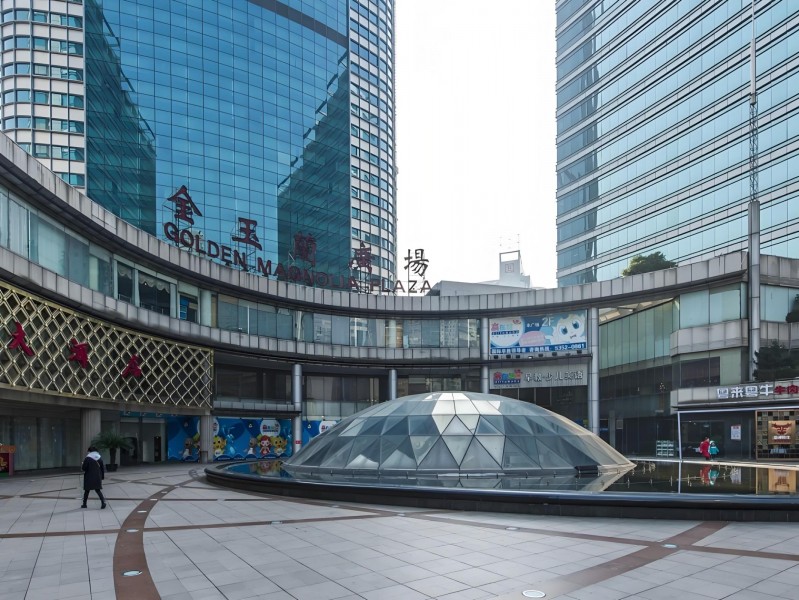 金玉兰广场外立面