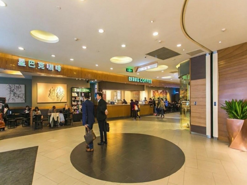 恒基名人商业大厦大堂