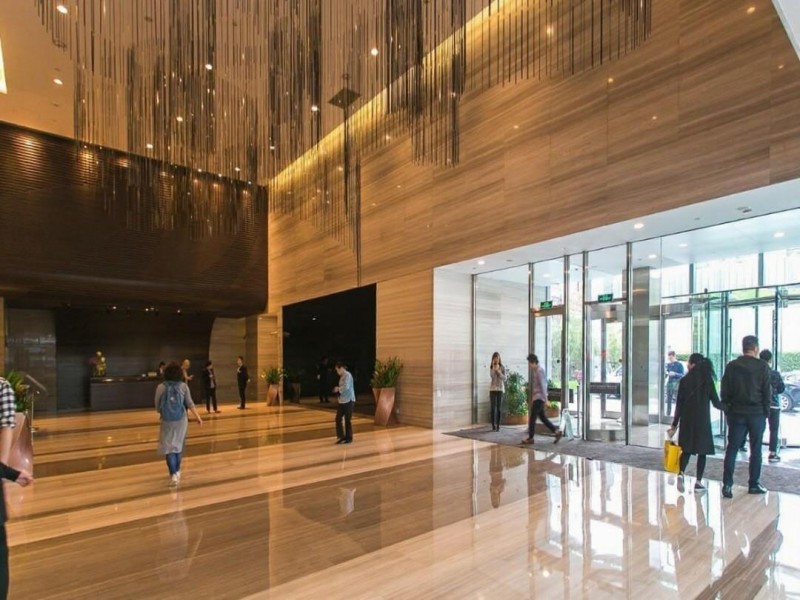 恒基名人商业大厦大堂