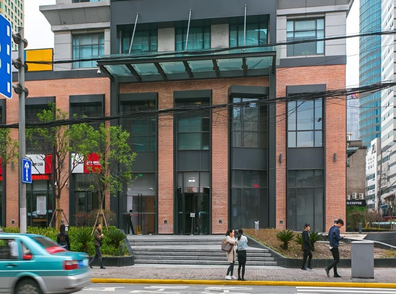 华设大厦(浦汇大厦)外立面